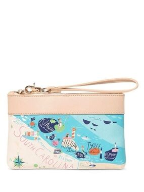 Spartina 499 Sea Islands Scout Wristlet Travel Pouch